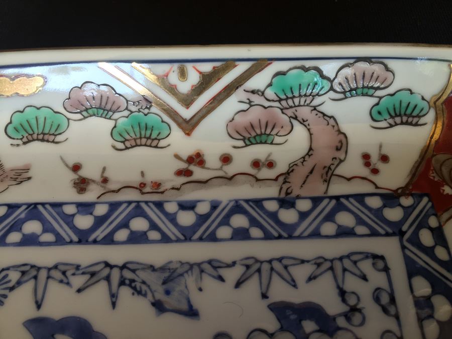 Japanese Imari Porcelain Dish [Photo 6]