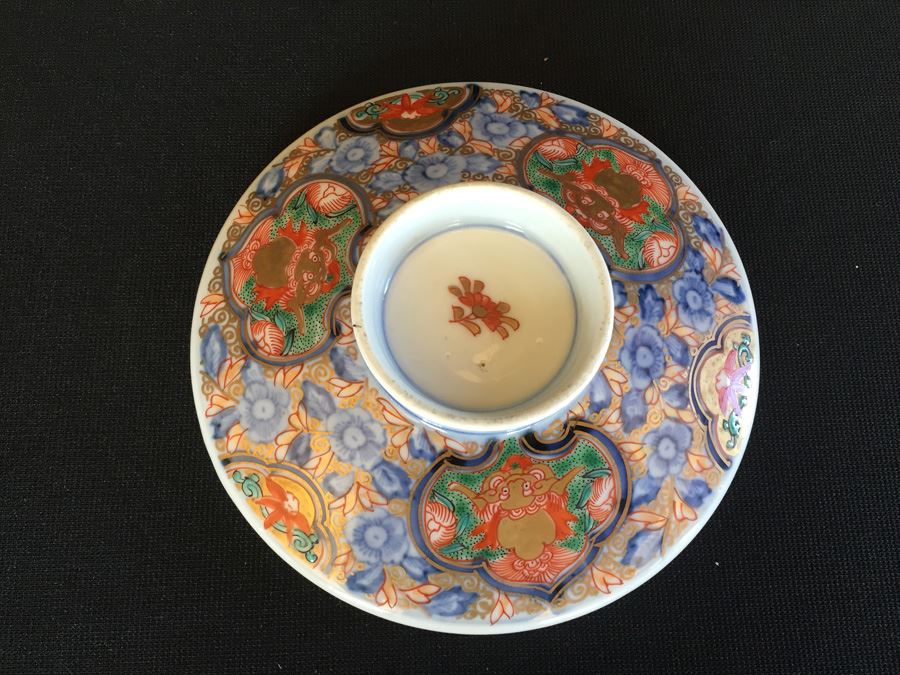 Japanese Imari Porcelain Dish [Photo 10]