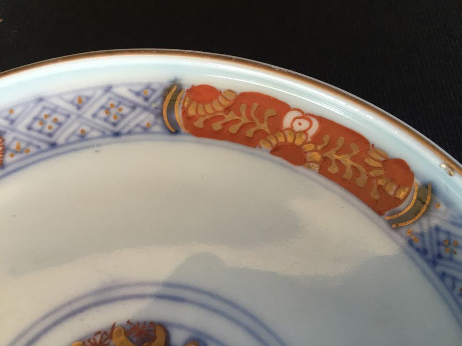 Japanese Imari Porcelain Dish [Photo 6]