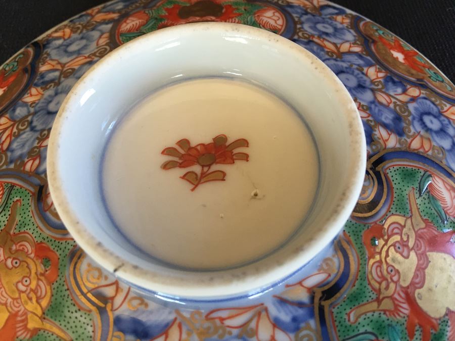 Japanese Imari Porcelain Dish [Photo 15]