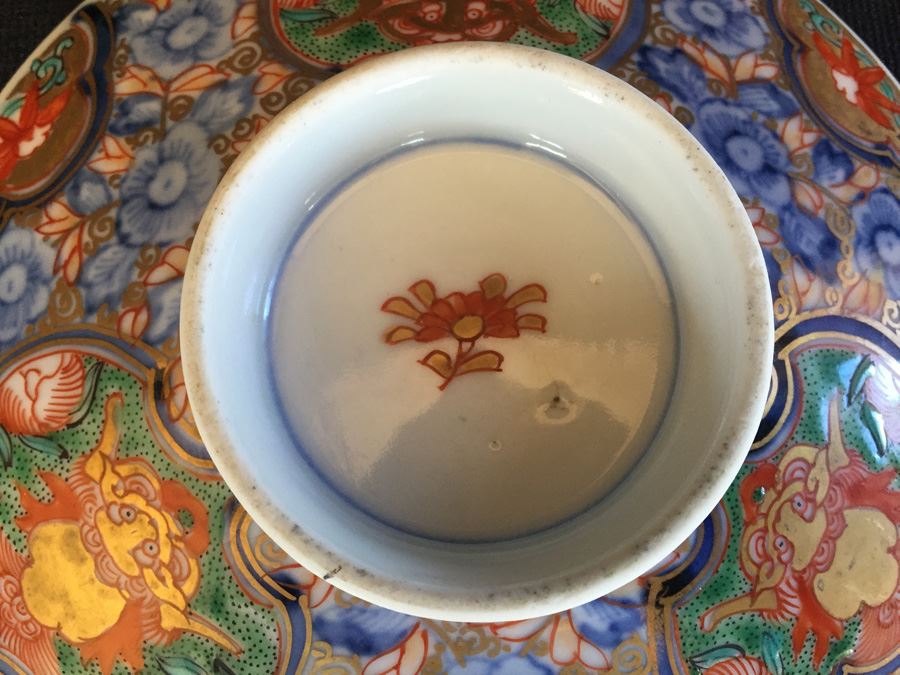 Japanese Imari Porcelain Dish [Photo 3]
