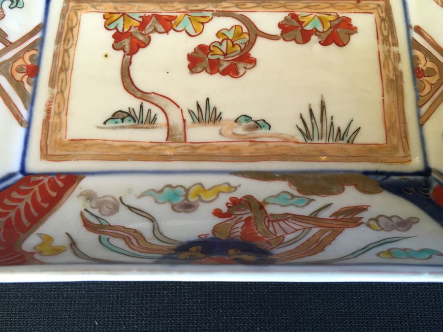Japanese Imari Porcelain Dish [Photo 10]