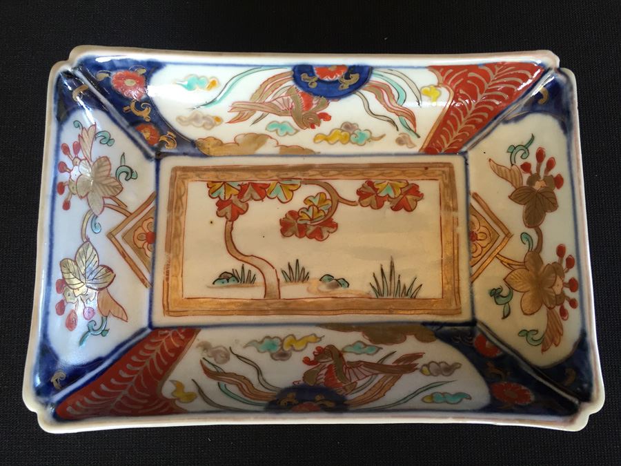 Japanese Imari Porcelain Dish [Photo 1]