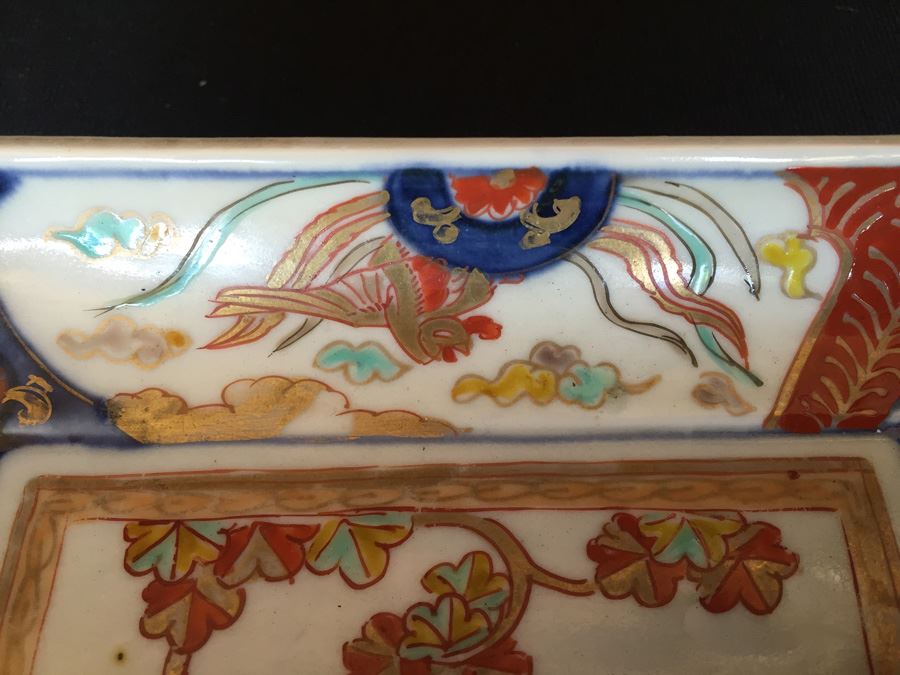 Japanese Imari Porcelain Dish [Photo 6]