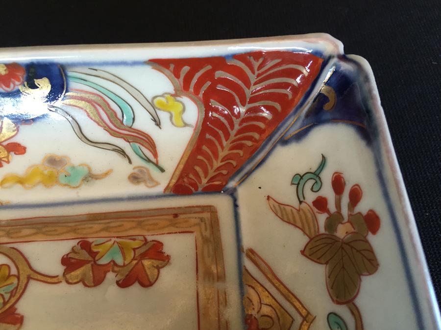 Japanese Imari Porcelain Dish [Photo 7]