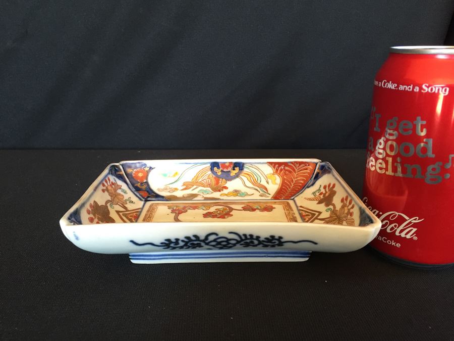 Japanese Imari Porcelain Dish [Photo 4]