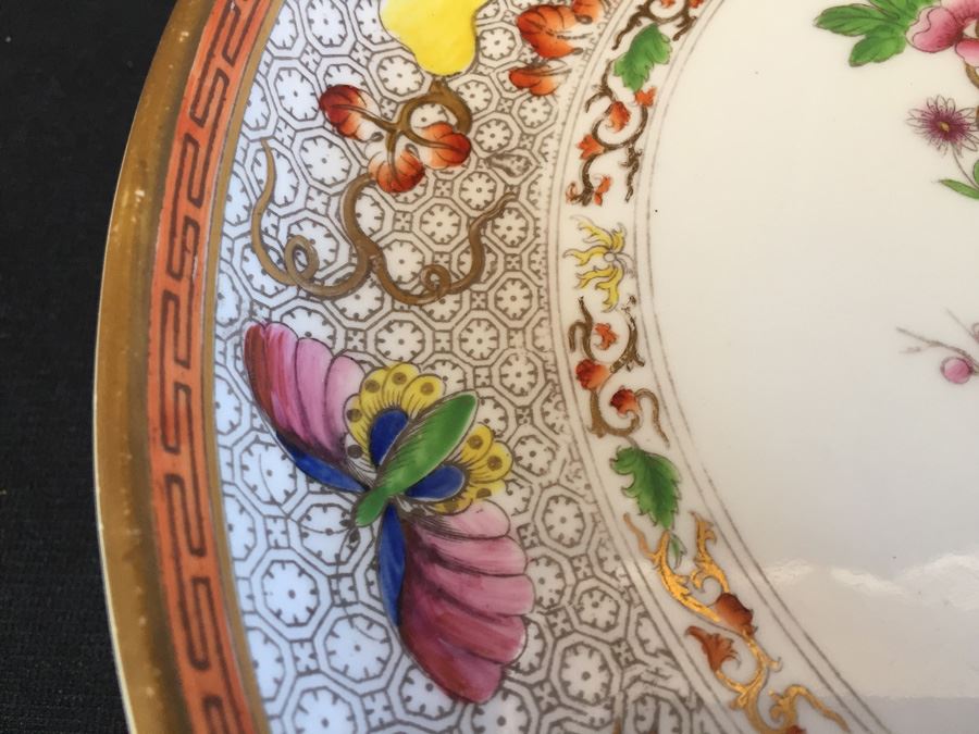 Japanese Imari Porcelain Footed Dish [Photo 14]