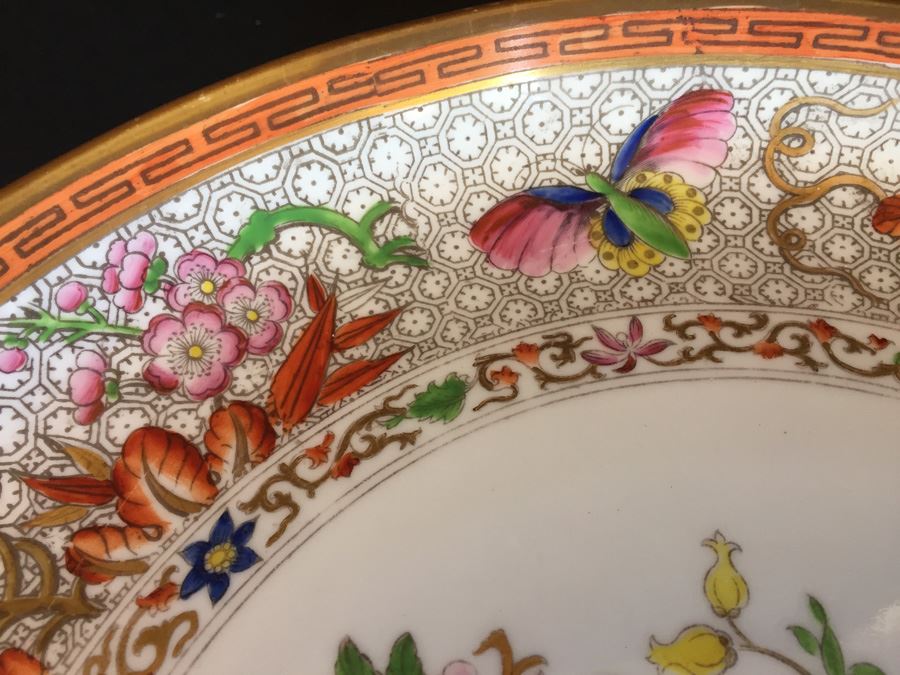 Japanese Imari Porcelain Footed Dish [Photo 16]