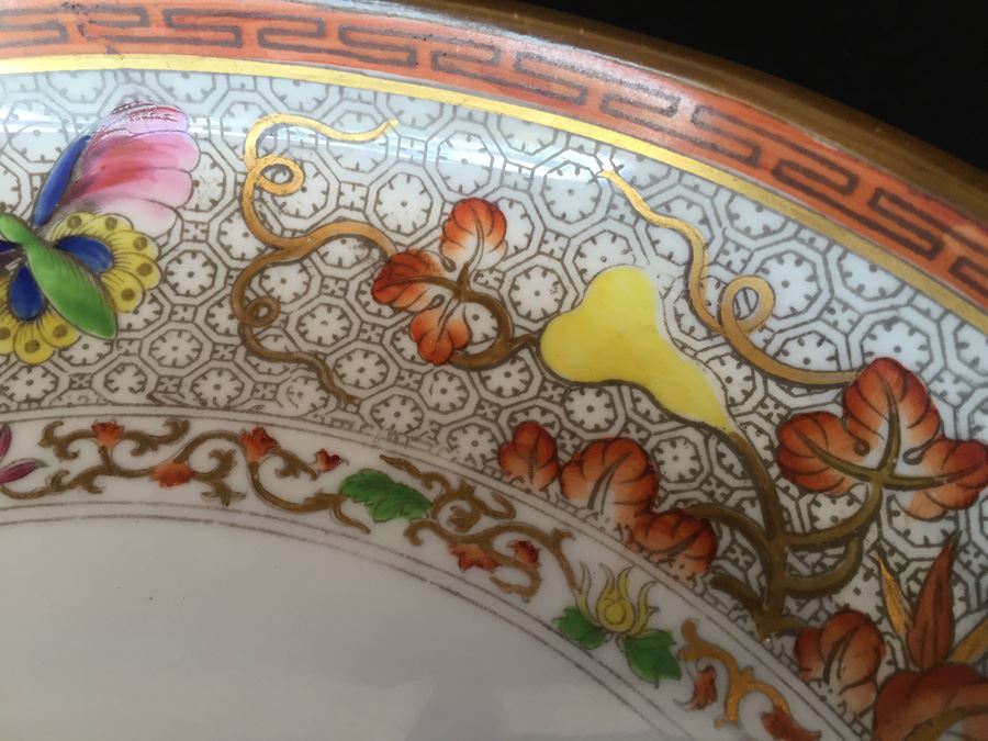 Japanese Imari Porcelain Footed Dish [Photo 9]