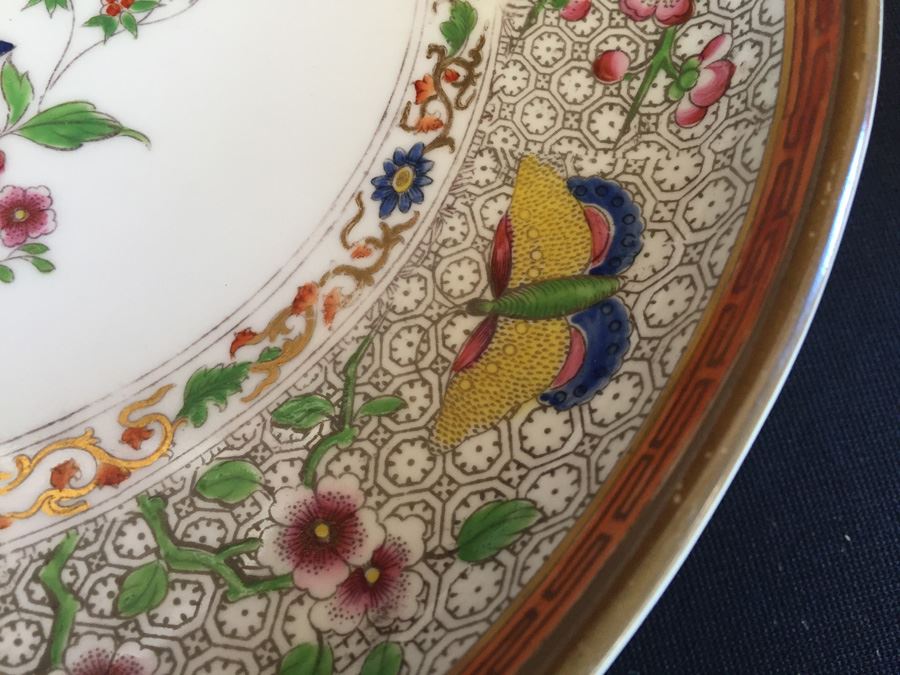 Japanese Imari Porcelain Footed Dish [Photo 11]