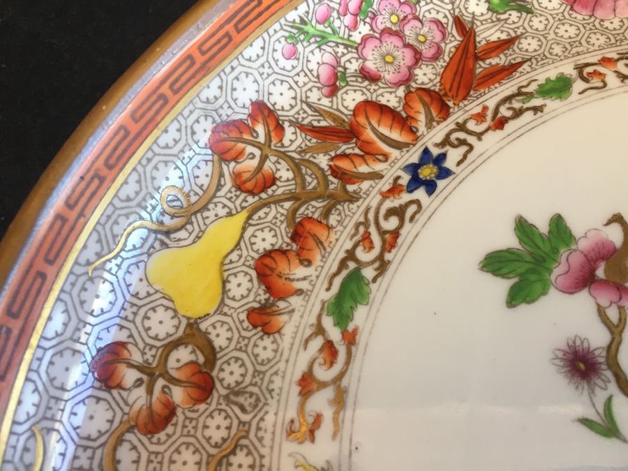 Japanese Imari Porcelain Footed Dish [Photo 15]