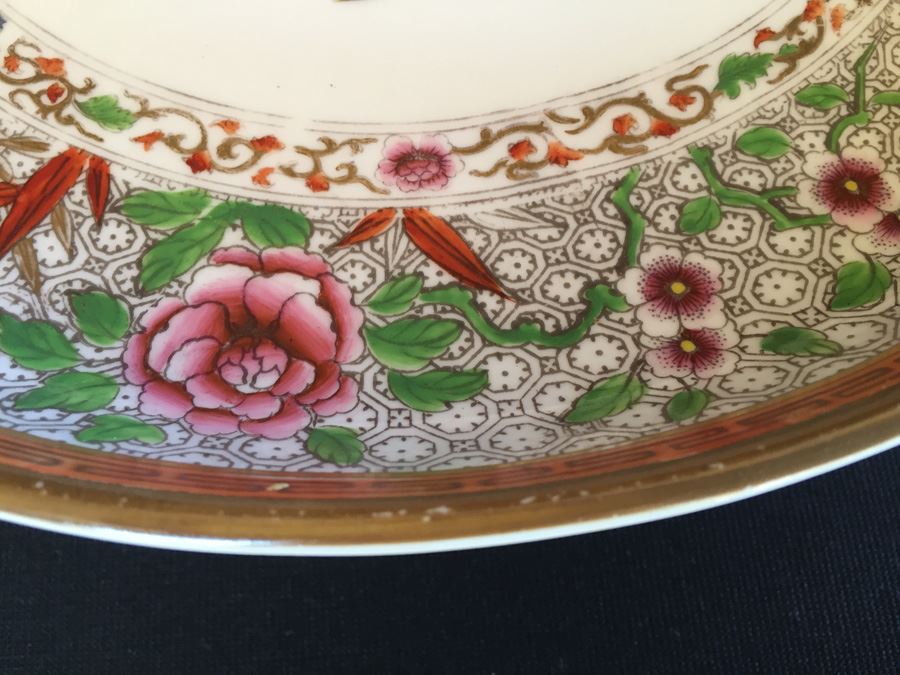 Japanese Imari Porcelain Footed Dish [Photo 12]