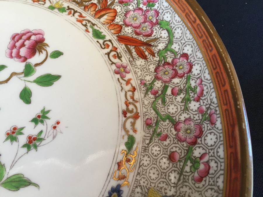 Japanese Imari Porcelain Footed Dish [Photo 10]