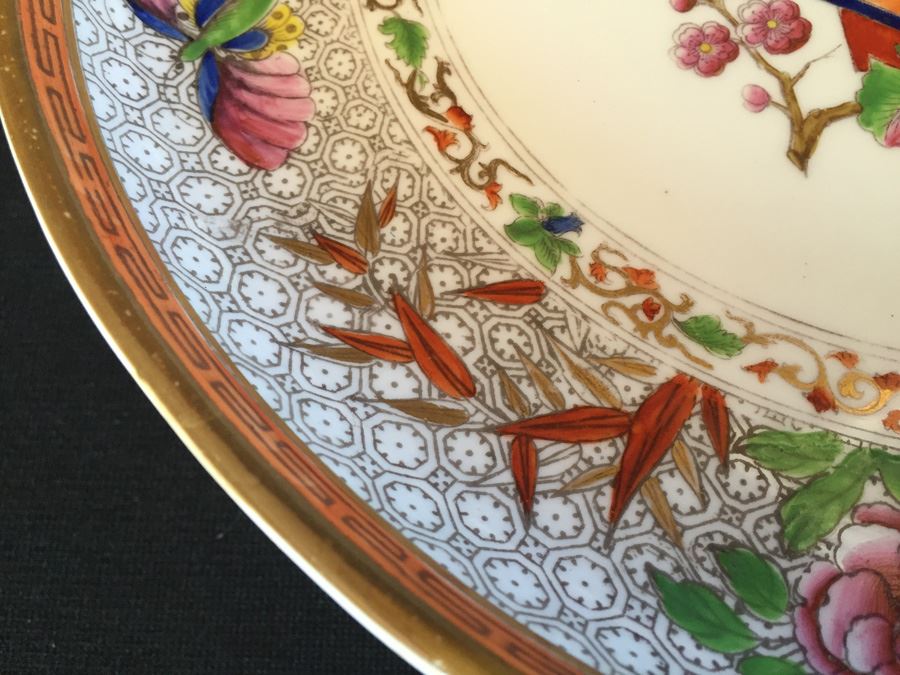 Japanese Imari Porcelain Footed Dish [Photo 13]