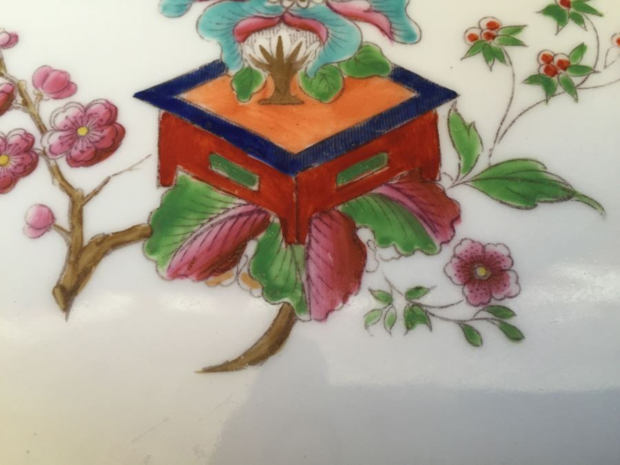 Japanese Imari Porcelain Footed Dish [Photo 6]