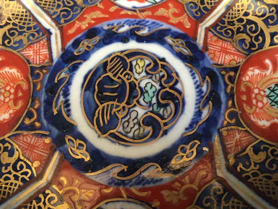 Japanese Imari Porcelain Dish [Photo 7]