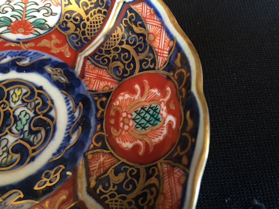 Japanese Imari Porcelain Dish [Photo 6]