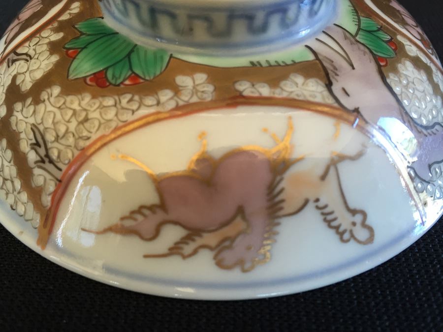 Japanese Imari Porcelain Dish [Photo 9]