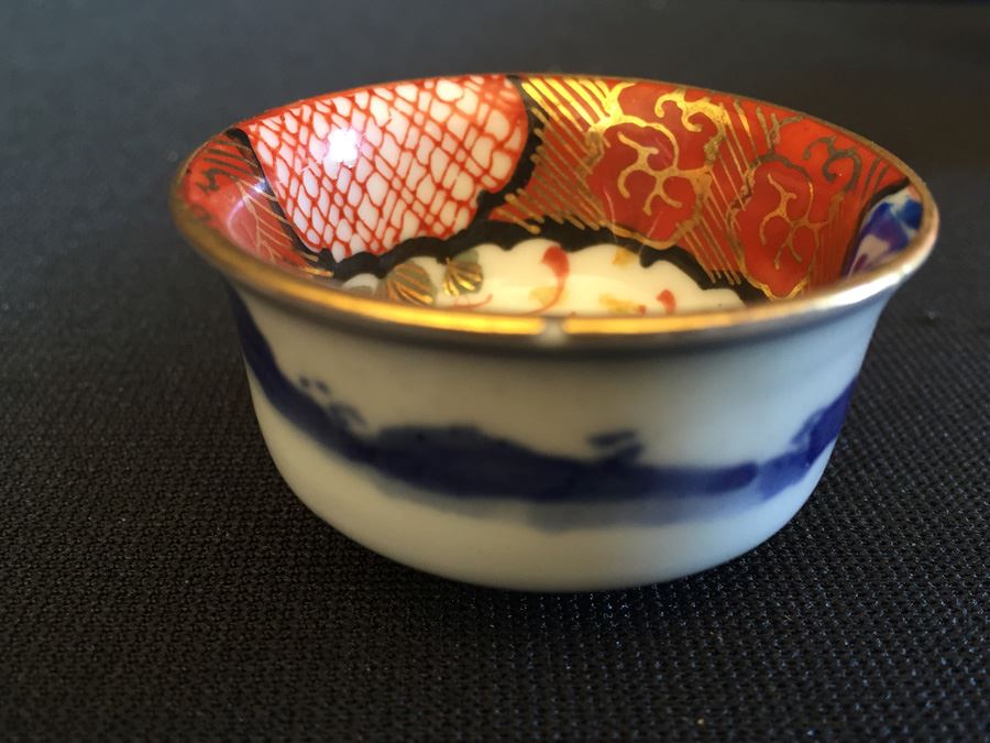 Japanese Imari Porcelain Small Bowl [Photo 9]