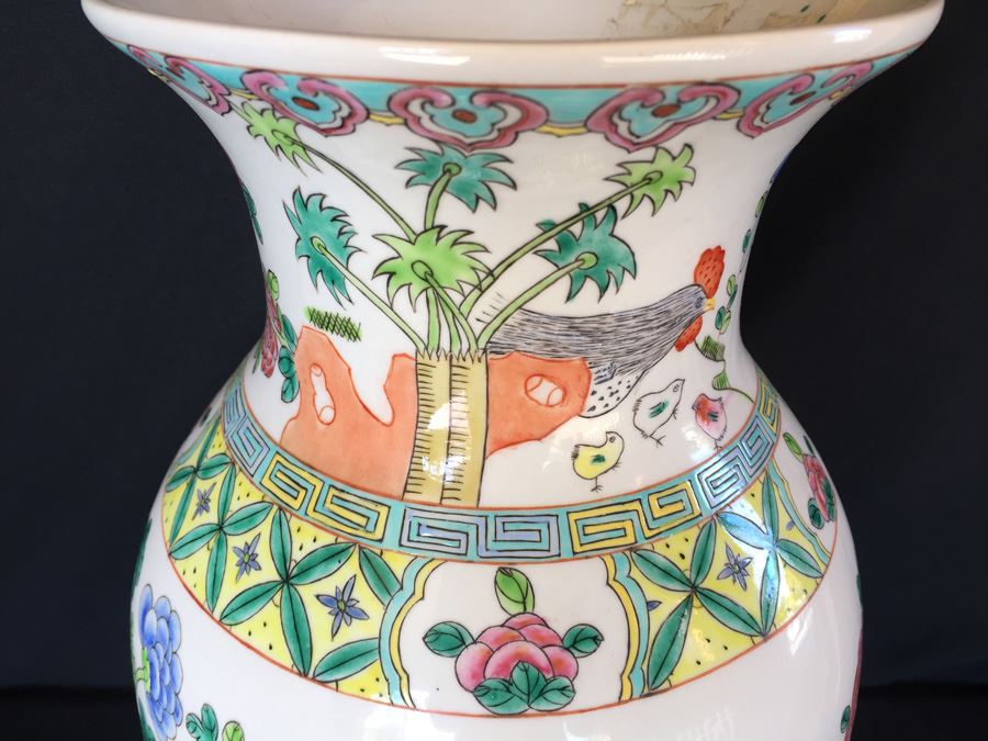 Japanese Imari Porcelain Large Vase [Photo 5]