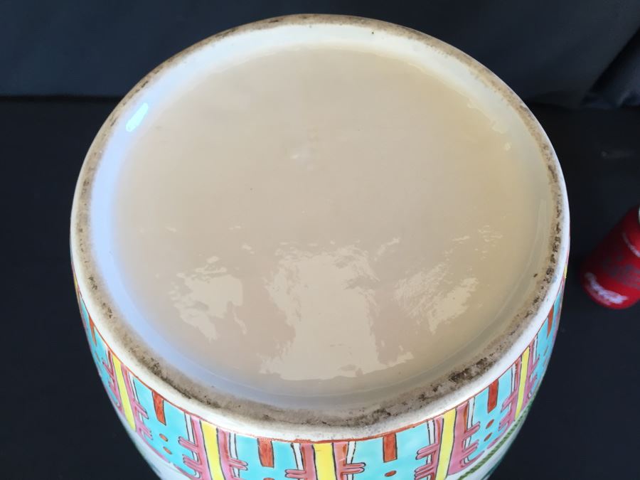 Japanese Imari Porcelain Large Vase [Photo 3]