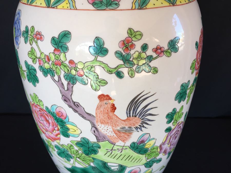 Japanese Imari Porcelain Large Vase [Photo 7]