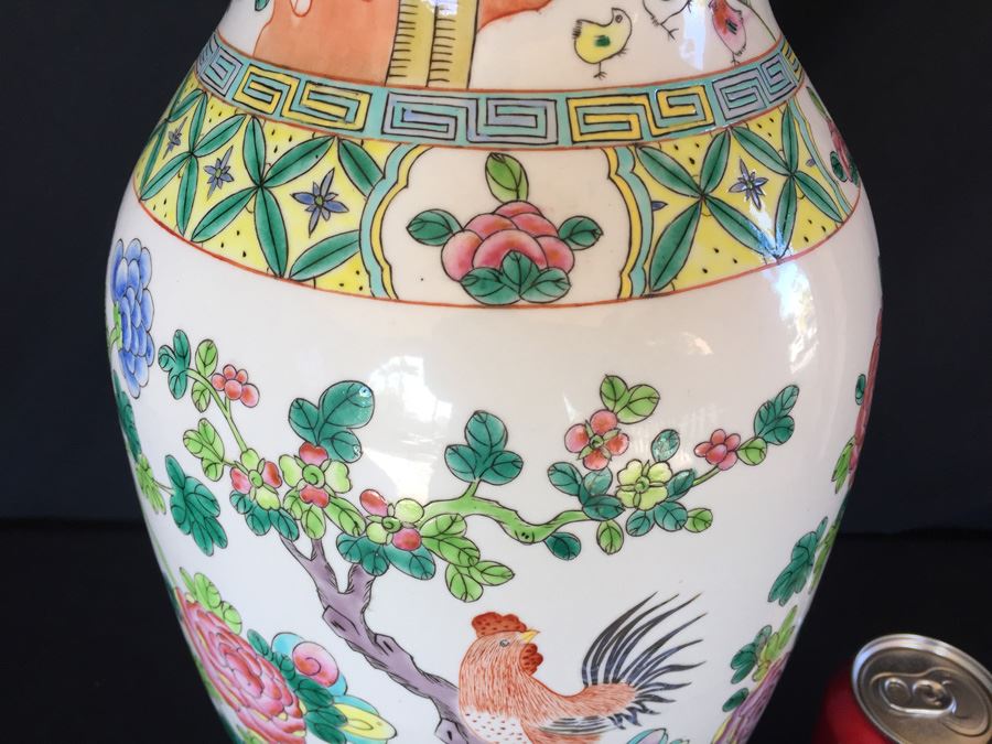 Japanese Imari Porcelain Large Vase [Photo 6]