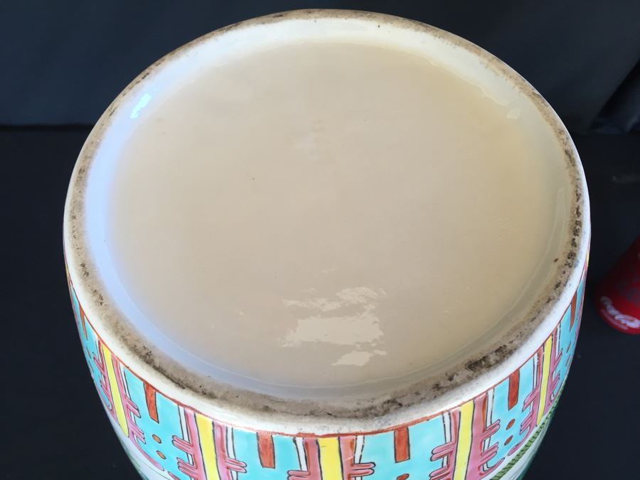 Japanese Imari Porcelain Large Vase [Photo 16]