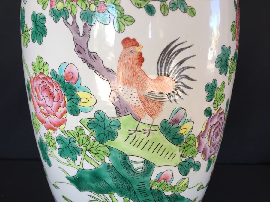 Japanese Imari Porcelain Large Vase [Photo 8]