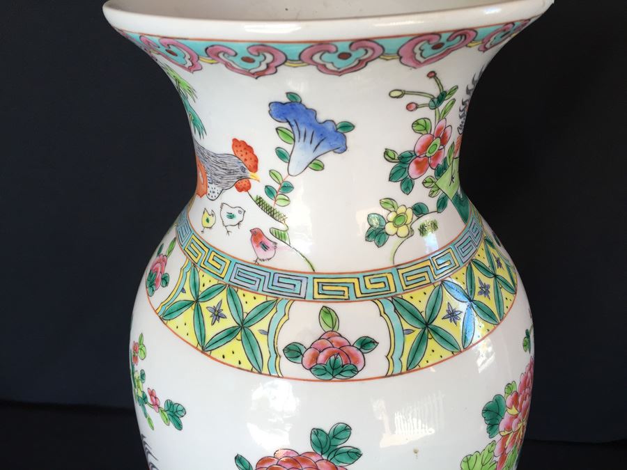 Japanese Imari Porcelain Large Vase [Photo 10]