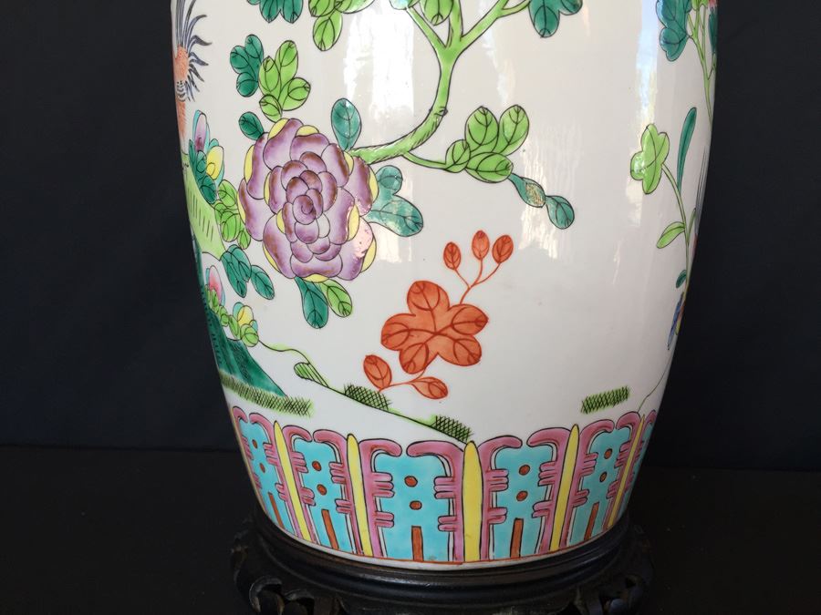 Japanese Imari Porcelain Large Vase [Photo 12]