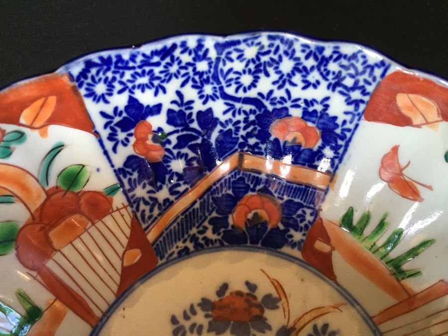 Japanese Imari Porcelain Bowl [Photo 3]
