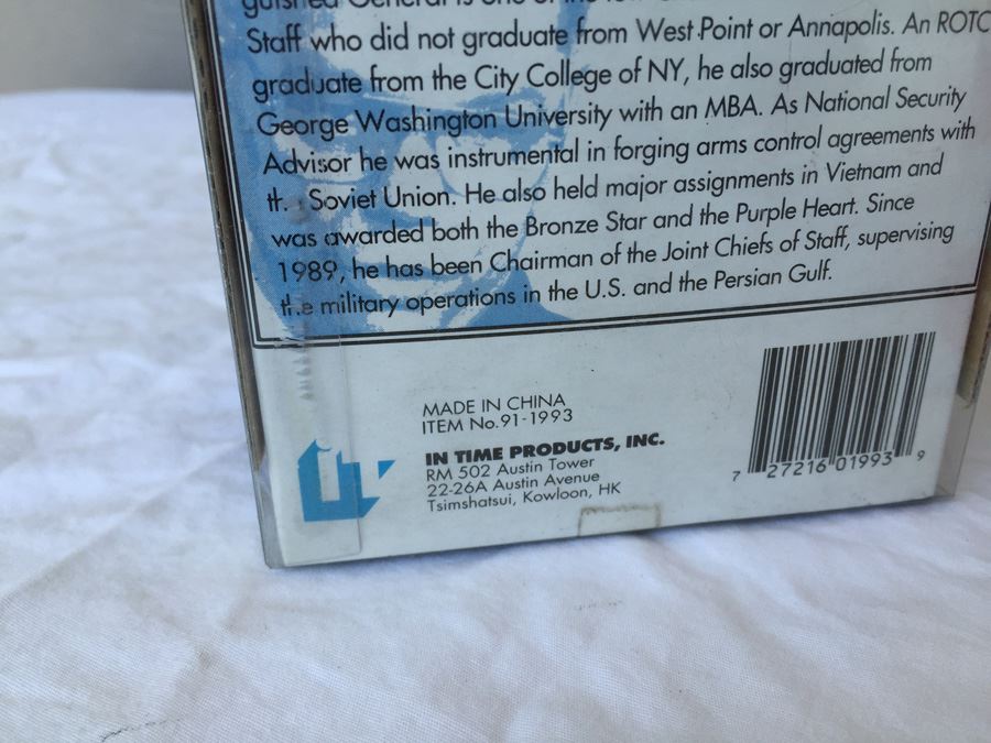 America's Heroes President George Bush And Gen. Colin Powell Action Figure Dolls New In Box Limited Edition [Photo 10]