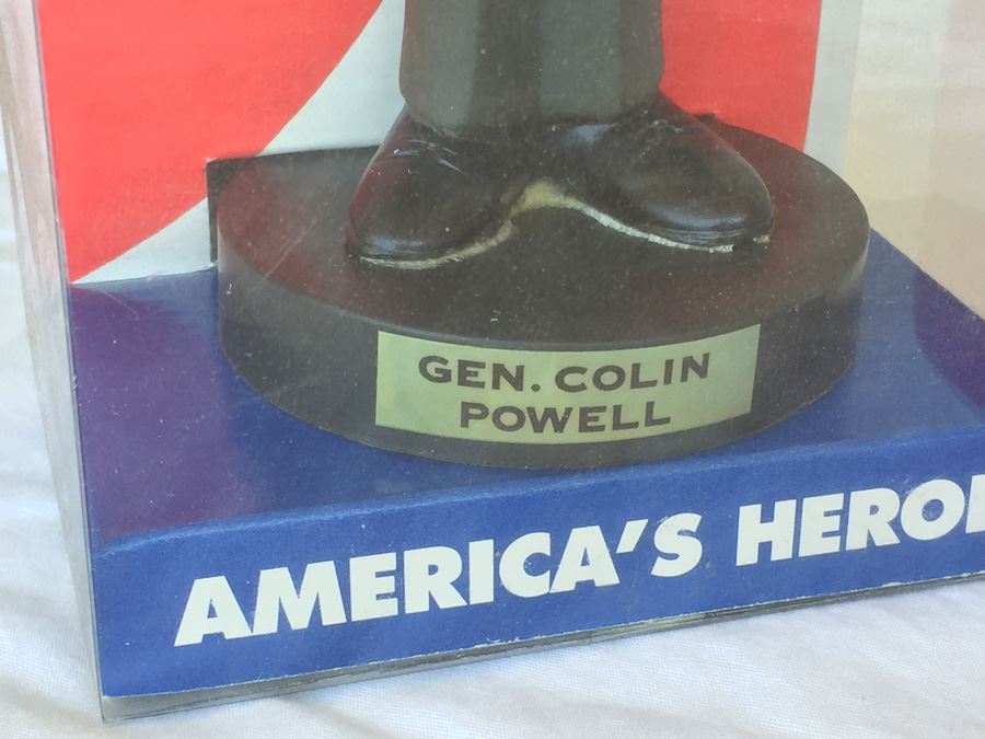 America's Heroes President George Bush And Gen. Colin Powell Action Figure Dolls New In Box Limited Edition [Photo 4]