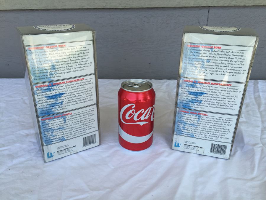 America's Heroes President George Bush And Gen. Colin Powell Action Figure Dolls New In Box Limited Edition [Photo 9]