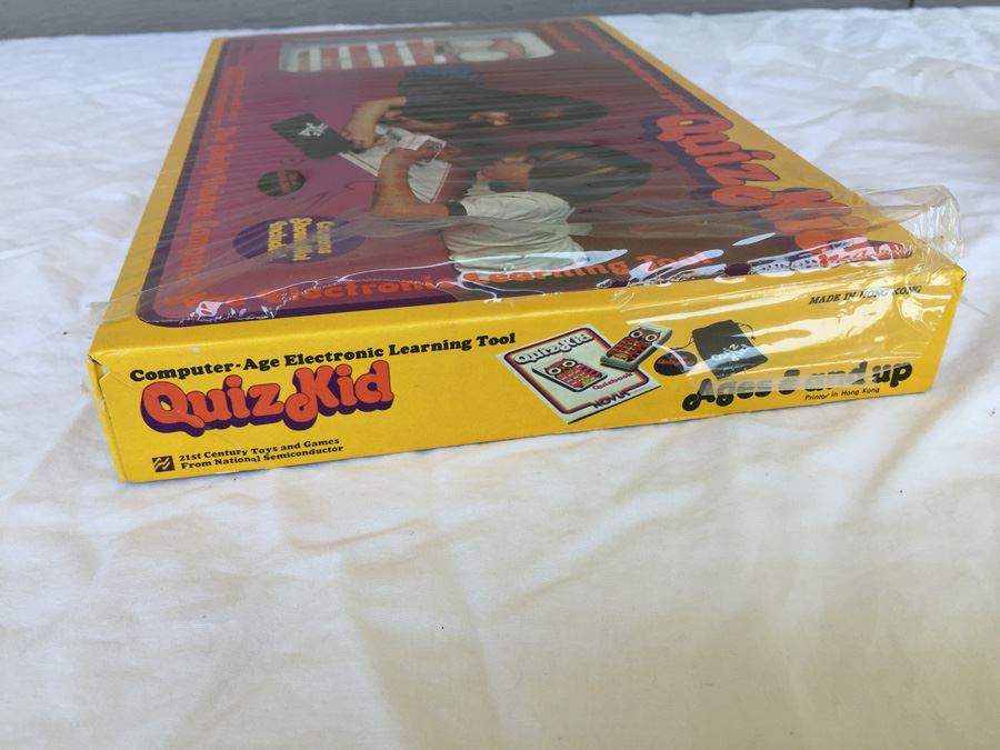 National Semiconductor Quiz Kid Calculator Handheld Game Partially Sealed New In Box  [Photo 3]