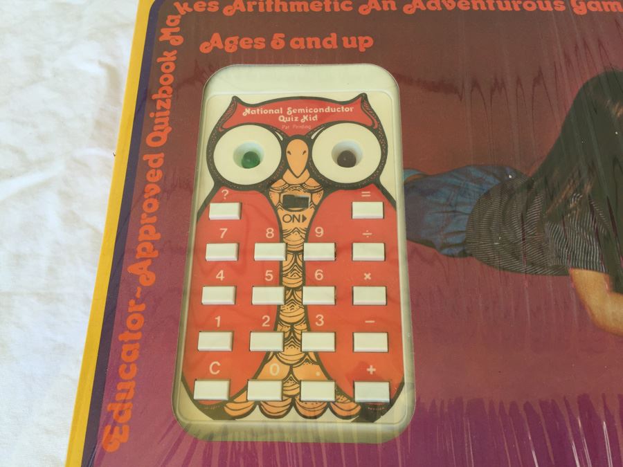National Semiconductor Quiz Kid Calculator Handheld Game Partially Sealed New In Box  [Photo 5]