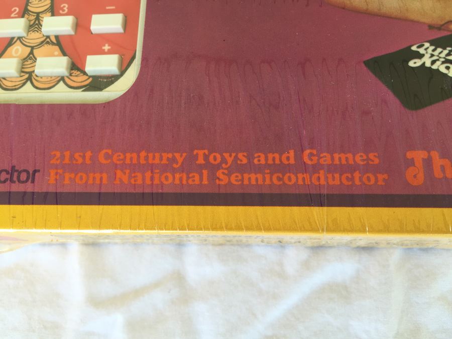 National Semiconductor Quiz Kid Calculator Handheld Game Partially Sealed New In Box  [Photo 8]