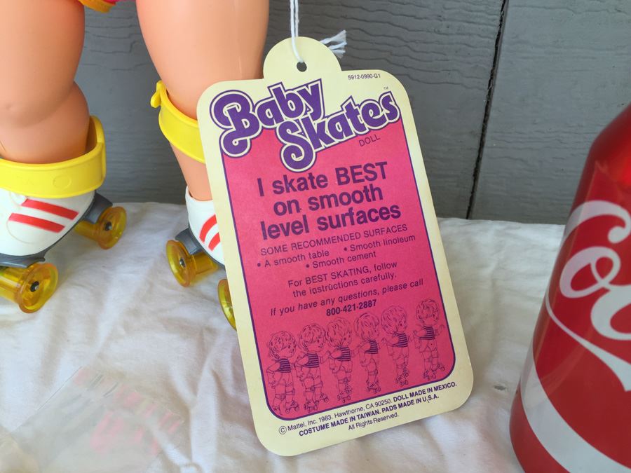 Baby Skates Doll By Mattel 1982 In Damaged Box [Photo 11]