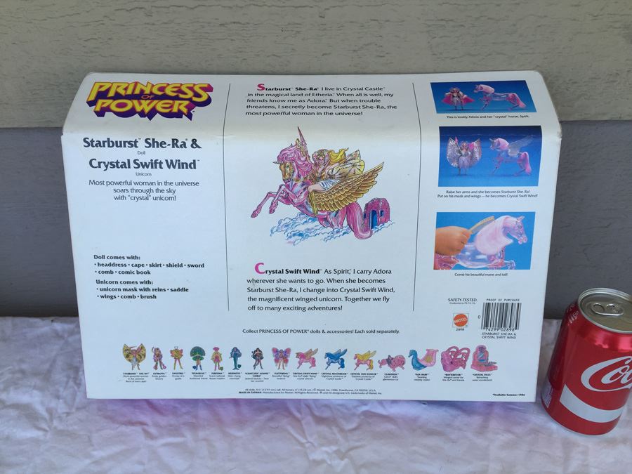 Princess Of Power Starburst She-Ra & Crystal Swift Wind Mattel New In Box 1986 [Photo 3]