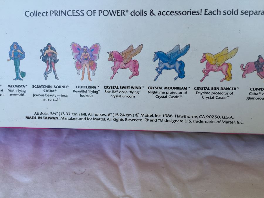 Princess Of Power Starburst She-Ra & Crystal Swift Wind Mattel New In Box 1986 [Photo 12]