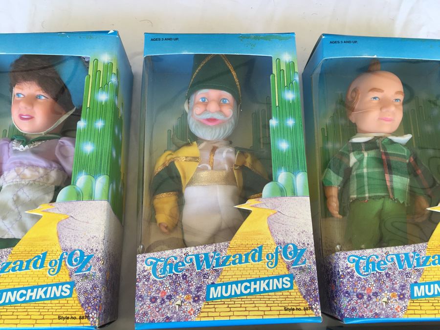 The Wizard Of Oz Munchkins Multi Toys Corp 1988 New In Box [Photo 8]