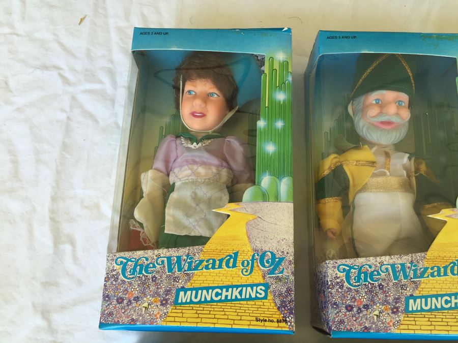 The Wizard Of Oz Munchkins Multi Toys Corp 1988 New In Box