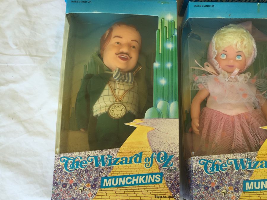 The Wizard Of Oz Munchkins Multi Toys Corp 1988 New In Box