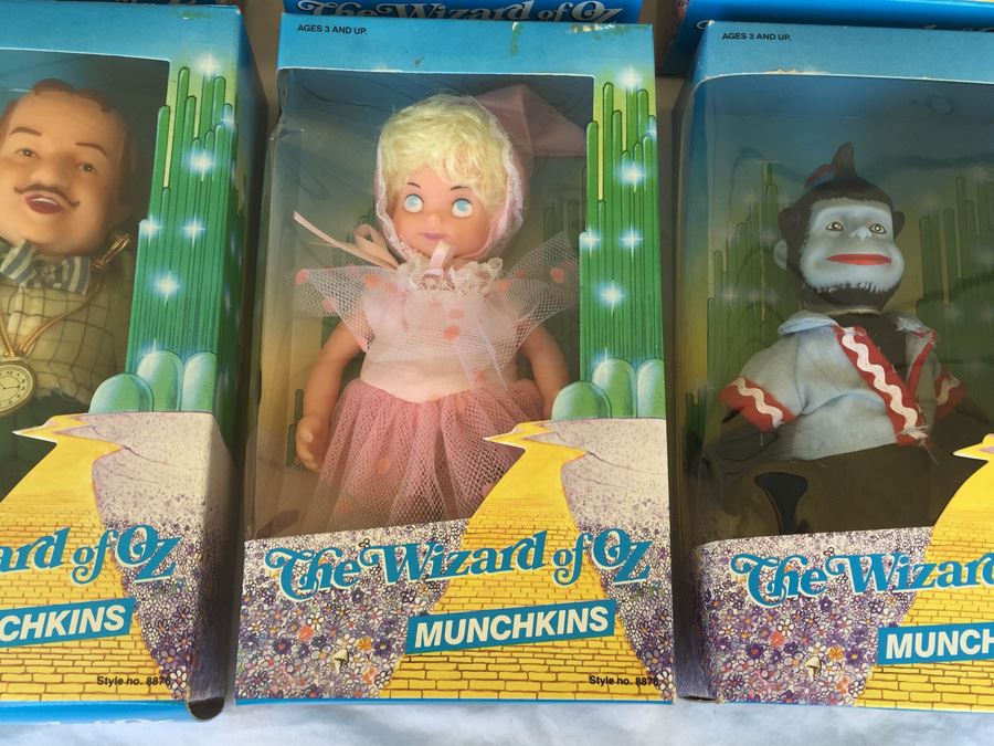 The Wizard Of Oz Munchkins Multi Toys Corp 1988 New In Box