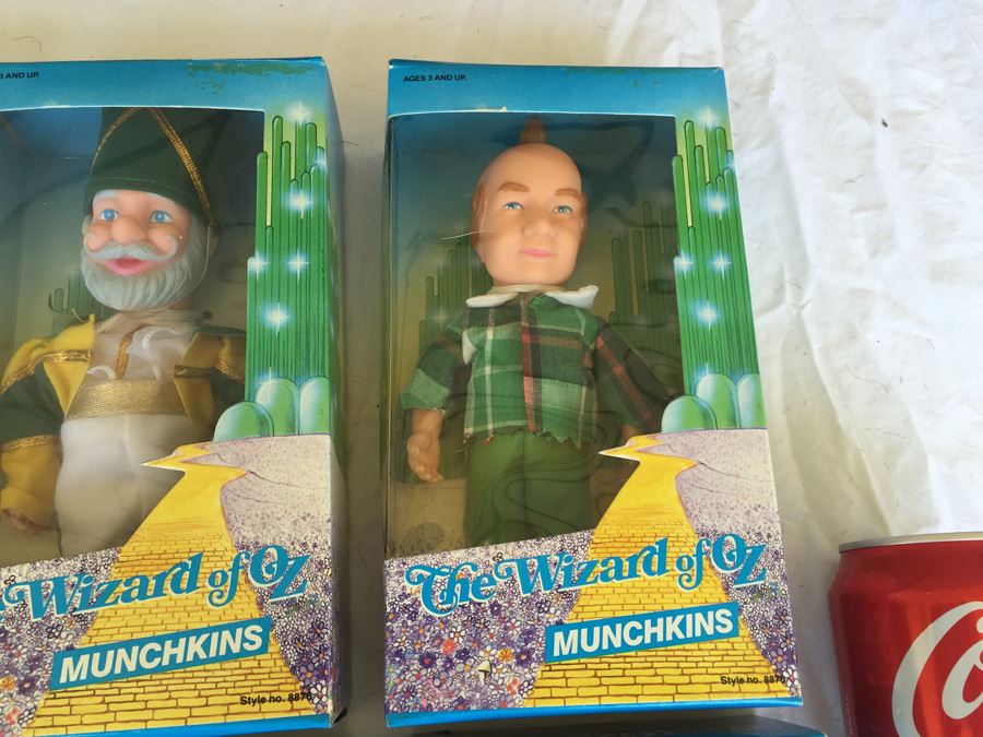 The Wizard Of Oz Munchkins Multi Toys Corp 1988 New In Box