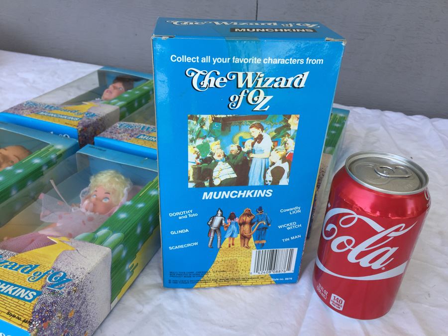 The Wizard Of Oz Munchkins Multi Toys Corp 1988 New In Box [Photo 10]