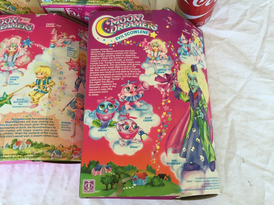 Moon Dreamers Glow In The Dark Dolls Hasbro 1986 New In Box [Photo 22]
