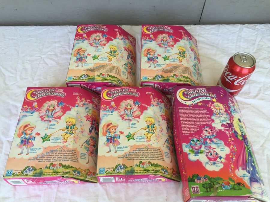 Moon Dreamers Glow In The Dark Dolls Hasbro 1986 New In Box [Photo 21]