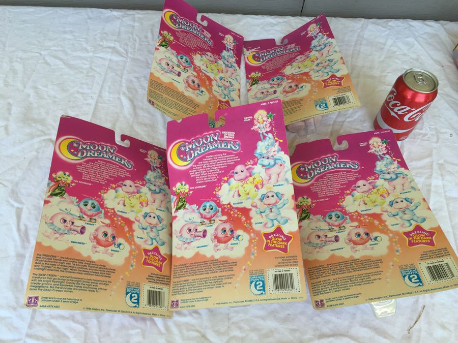 Moon Dreamers Figurines Glow In The Dark Hasbro 1986 New On Card [Photo 17]